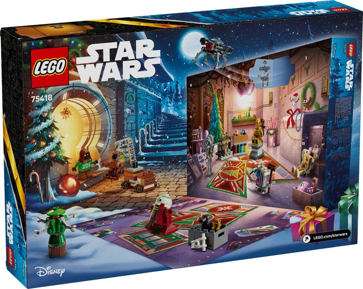 Actual product image LEGO Advent Calendar 2025 (LEGO Star Wars, 75418)
