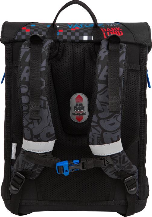 Actual product image Coolpack Satchel fabric black, grey