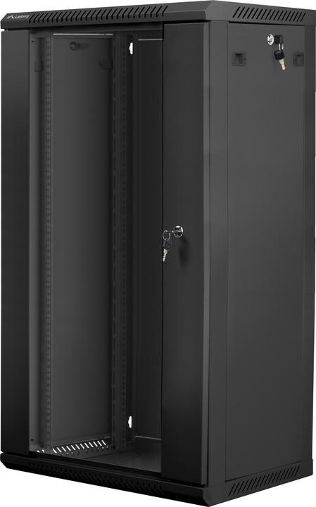 Actual product image Lanberg WF01-6422-10B Rack 22U Wall Mounted Shelf (22 RU, 19 inch rack)