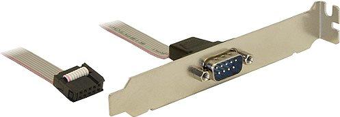 Produktbild Delock Slotblech 1x COM zu COM (RS232) Header (0.40 m)