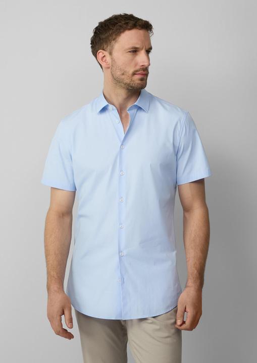 Produktbild S.Oliver Hemd Tailored Fit: Feines Kurzarm-Hemd aus hochwertigem Baumwollstretch (40)