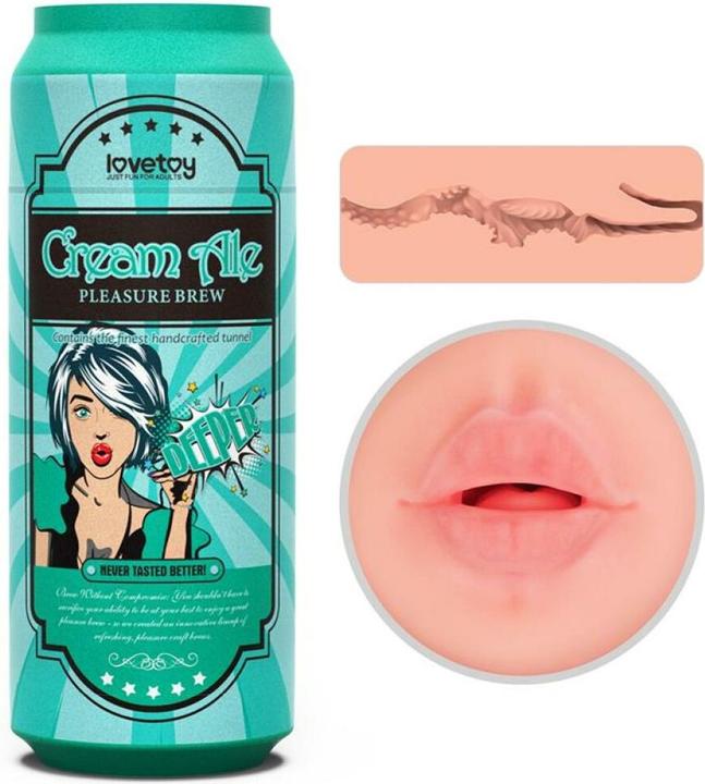 Productafbeelding Lovetoy Cream Ale Mond Masturbator
