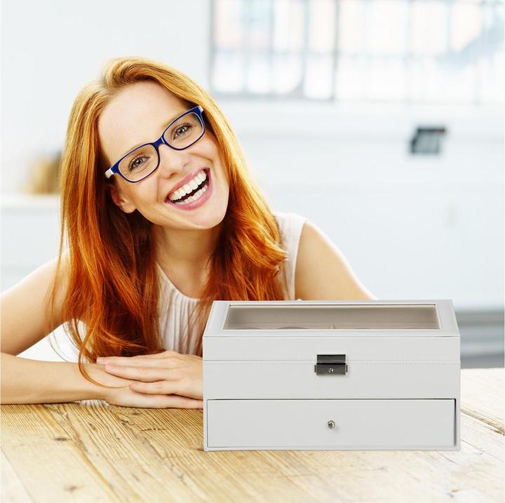Produktbild Relaxdays Brillenbox