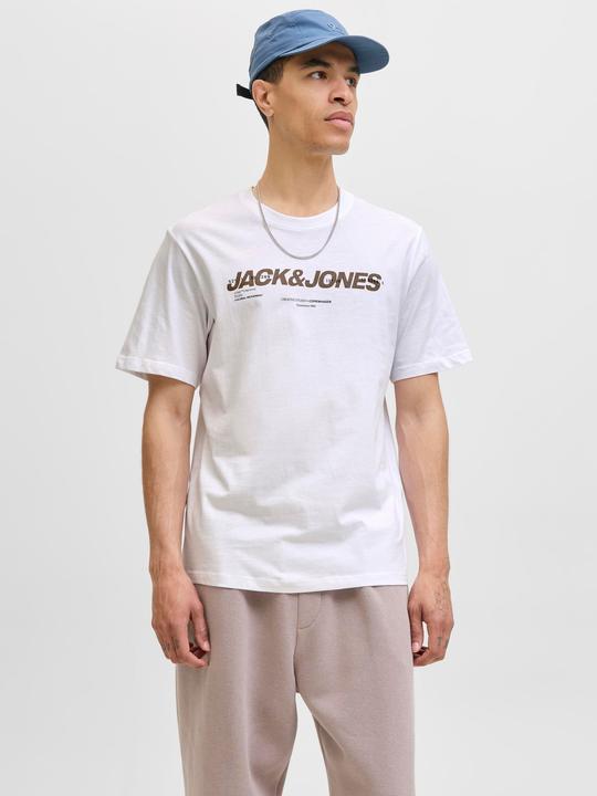 Actual product image Jack & Jones Gedruckt Rundhalsausschnitt T-shirt T-shirt (L)