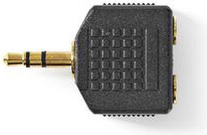 Produktbild Nedis Audio Stereo Adapter 3.5 M M M -2X 3.5 MM H BLS/10UD (Klinkenadapter)