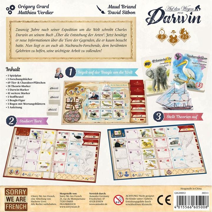 Image du produit Gigamic On the Paths of Darwin (Allemand)