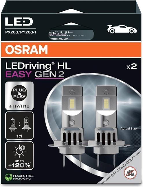 Image du produit Osram LEDriving HL Easy Gen (H7)