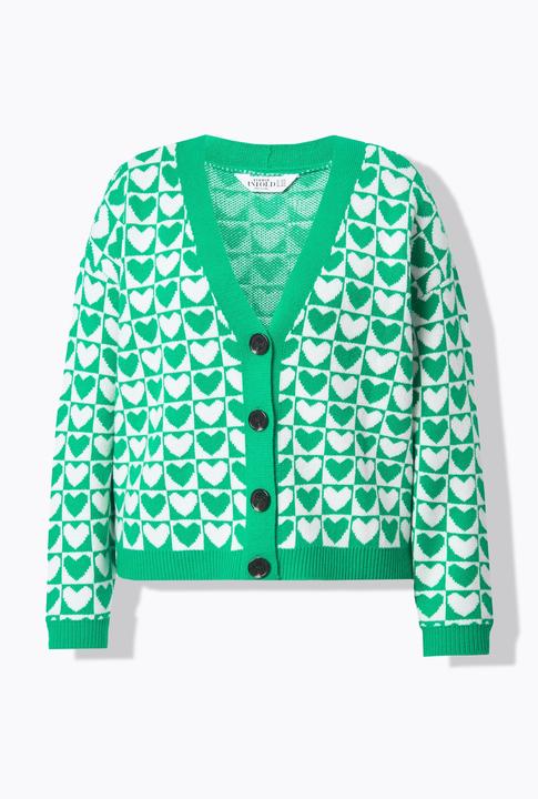 Produktbild Studio Untold Strickjacke, oversized, Hearts (54)