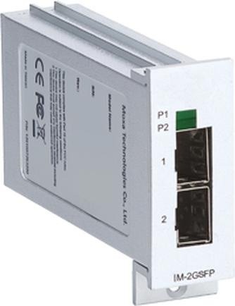 Produktbild Moxa IM-2GSFP - Gigabit Ethernet - 10,100,1000 Mbit/s - 1000BASE-T,100BASE-TX,10BASE- (SFP (2x))