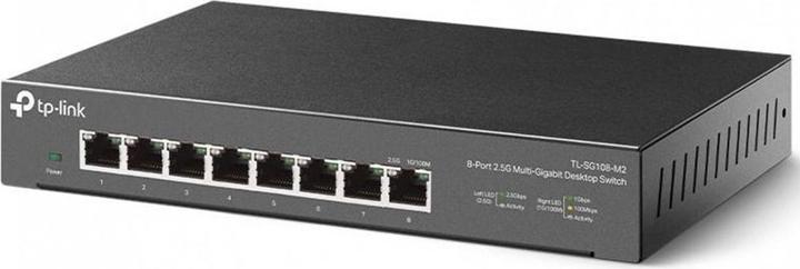 TP-Link 8-Port 2,5G Desktop Switch TL-SG108-M2 Unmanaged (8 Ports)