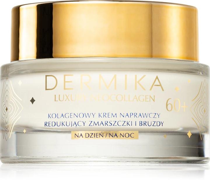 Image du produit Dermika Crème de réparation au collagène de luxe Neocollagen 60+ pour la réduction des rides et des (Crème 24h)