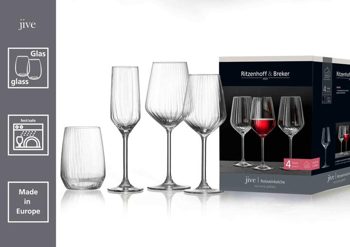 Actual product image Ritzenhoff & Breker Jive Longdrinkgläser (0.45 l, 4 x)