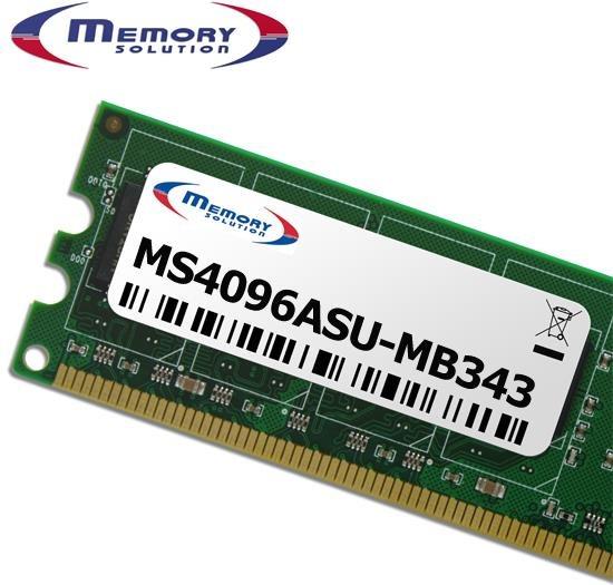 Produktbild Memorysolution Memory Solution MS4096ASU-MB343 4GB Speichermodul (Asus SABERTOOTH P67, 1 x 4GB)