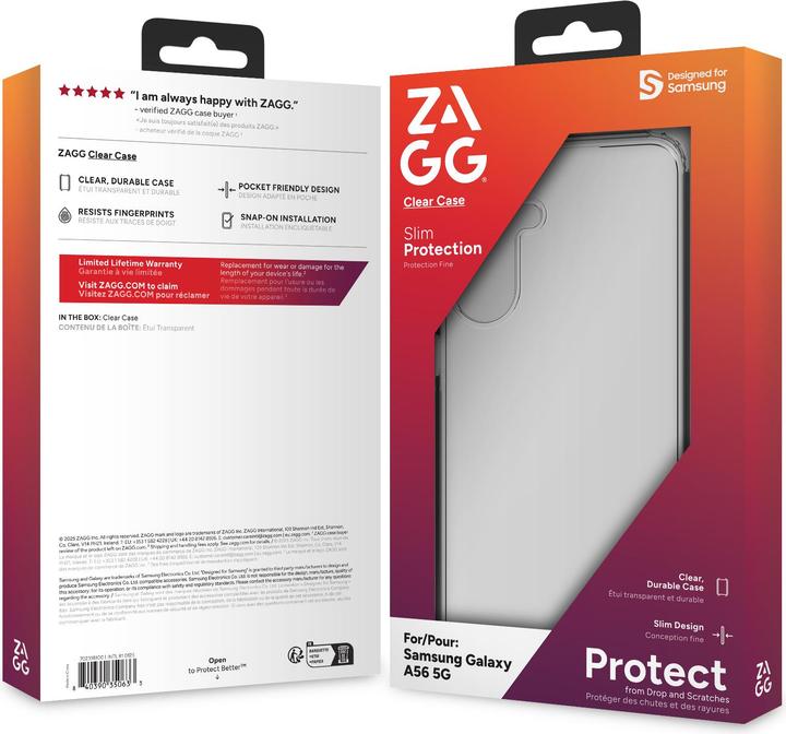 Immagine prodotto Zagg Clear (Samsung Galaxy A56)