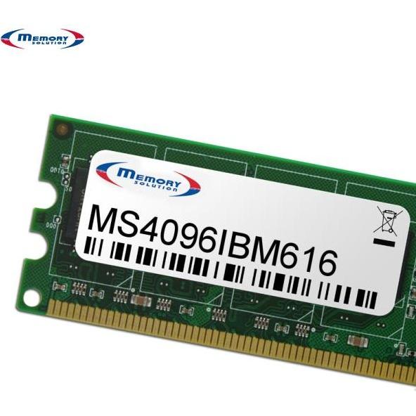 Thumbnail - Memorysolution Memory Solution MS4096IBM616 4GB Speichermodul (1 x 4GB), RAM Modellspezifisch