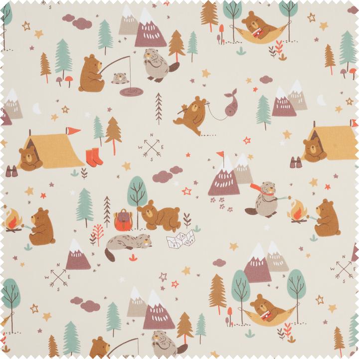 Nährwerte und Zutaten VBS Baumwoll-Stoff "Glamping", 150 cm breit, Meterware