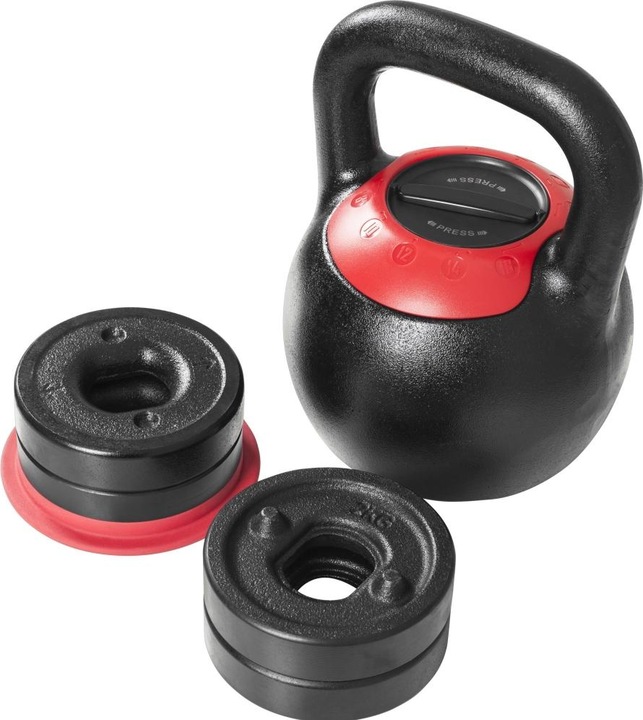 Actual product image Gorilla Sports Kettlebell adjustable (4 x 2 kg)