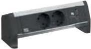 Actual product image Bachmann DESK 1 extension cord (2 x, CEE 7/3)