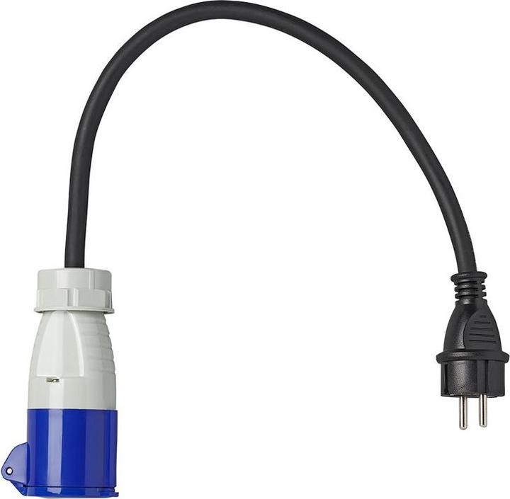 Produktbild ProPlus Adapterkabel 40cm 3x2,5mm² von Schuko Stecker nach CEE