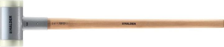 Image du produit Simplex HALDER Fléau, sans rebond, avec manche en hickory, Ø 100 / 6,5 kg, nylon (6500 g)