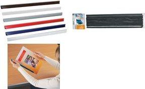 Produktbild Leitz Klemmschiene, DIN A4, Füllhöhe: 12 mm, schwarz aus Kunststoff, Fassungsvermögen: 100 Blatt (A4, 1x)