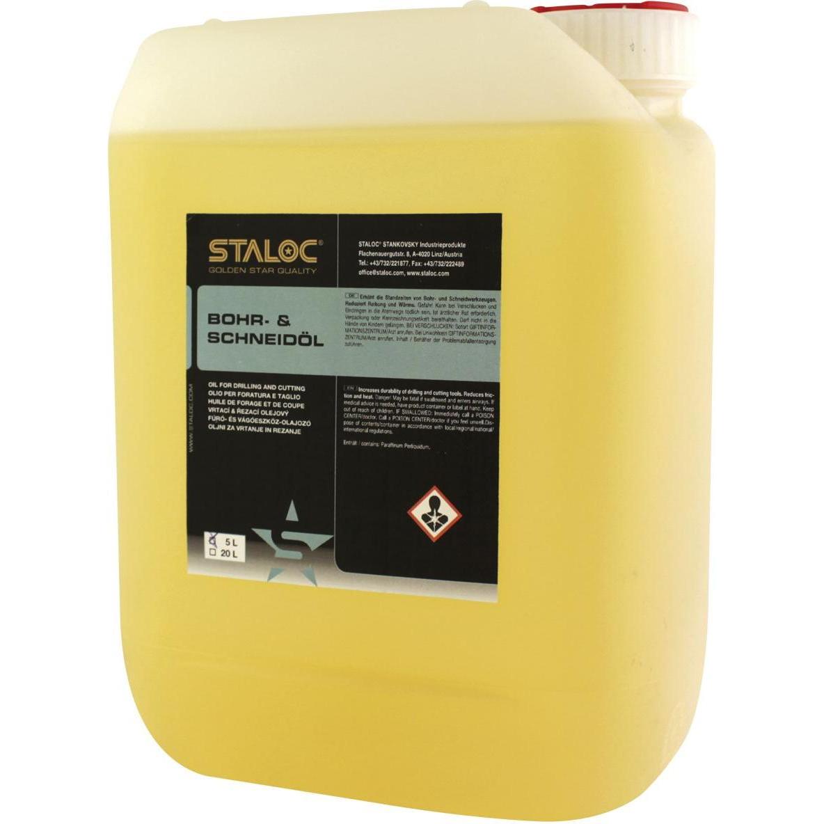 Staloc, Schweissgerät Zubehör, Bohr- und Schneidöl-Spray auch als Sprühöl zum Bohren, Drehen 5L