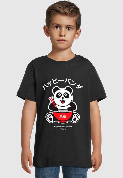 Produktbild Merchcode Kids TORC - Happy Panda Basic Tee 2.0 - 198917 (146, 152)