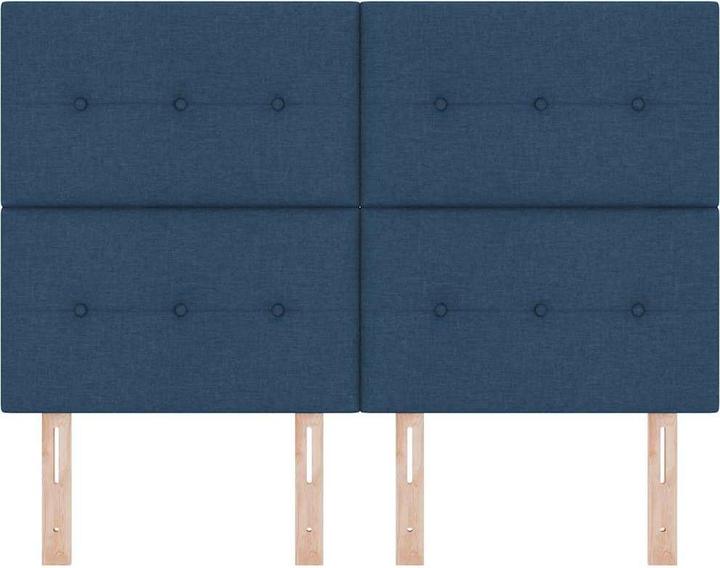 Produktbild vidaXL Polstertes Bett Kopfteil (7 x 140 x 128 cm)