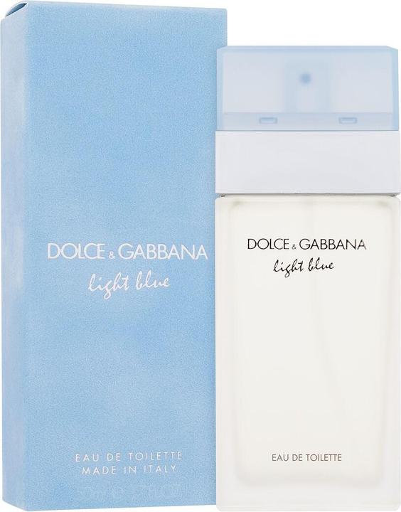 Actual product image Dolce & Gabbana Light blue (Eau de toilette, 50 ml)