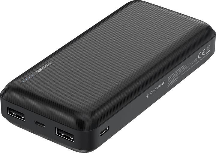 Actual product image Gembird PB20-02 (20000 mAh, 12 W, 74 Wh)