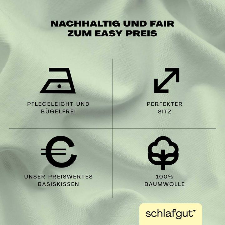 Immagine prodotto schlafgut Easy Jersey (Copricuscino, 70 x 90 cm)