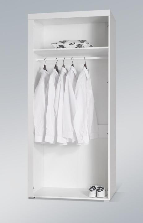 Cama SAMBA 1 BI/BI Schlafzimmer-Schrank 1 Regale 2 Tür(en) Garderobe (90 x 55 x 203 cm)