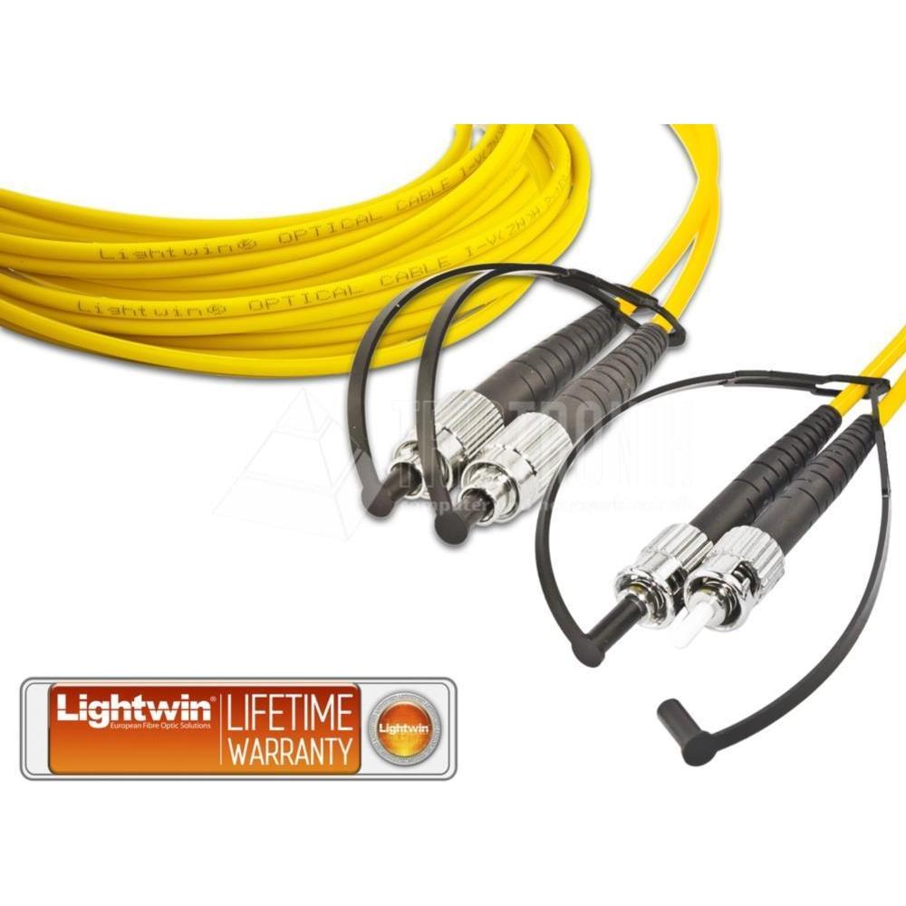 Lightwin High Quality Duplex LWL Patchkabel, SM, FC, Netzwerkkabel