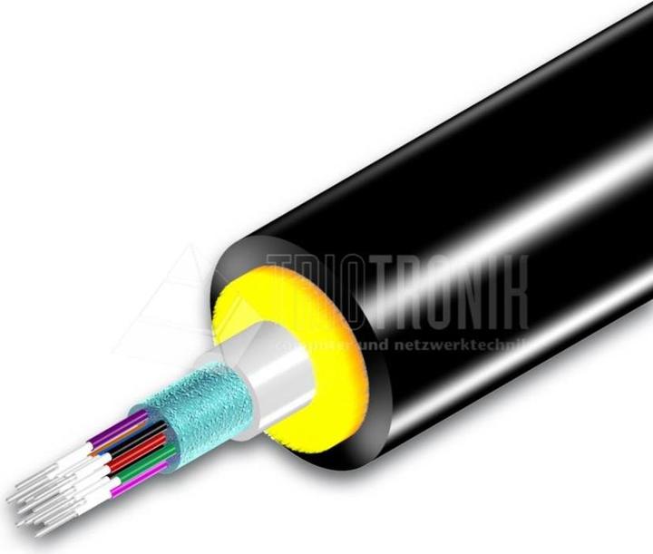 Actual product image Lightwin Universal cable U-DQ (ZN) BH, MM 50/125µm, OM2, 12 fibers fiber optic cable