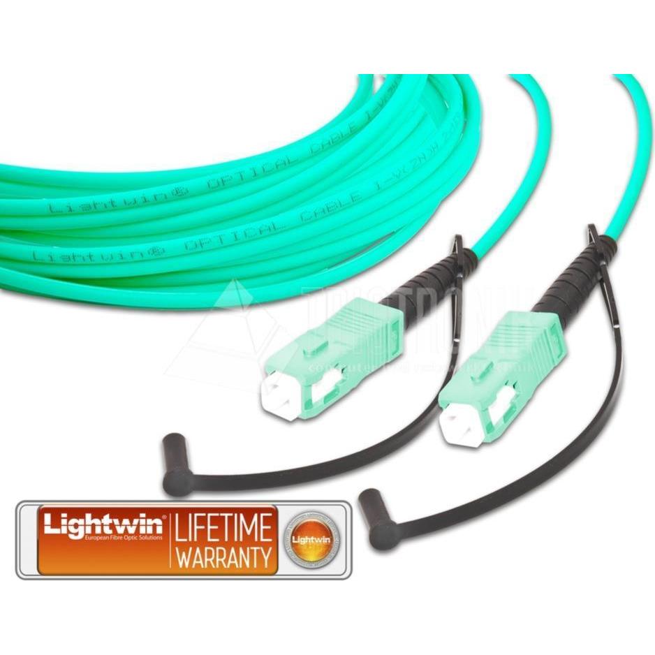 Lightwin High Quality Simplex LWL Patchkabel, MM OM3, SC, Netzwerkkabel