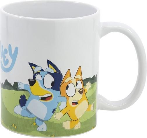 Actual product image Tinisu Bluey Kaffeetasse Tasse 325ml Mug Cup mit Geschenkkarton (325 ml)