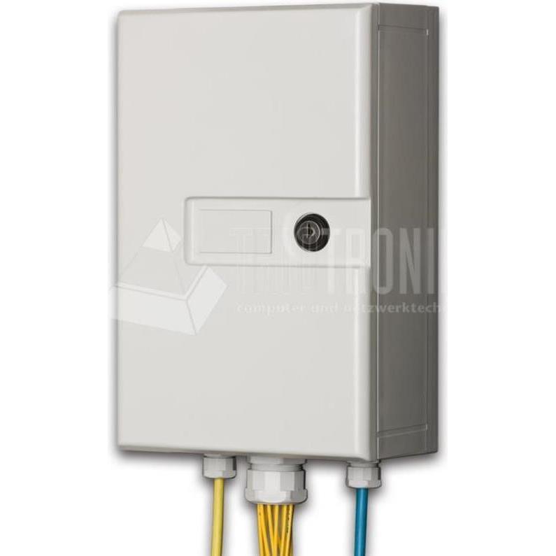 Lightwin IP54 Kunststoff Wandspleissbox mit 24x SC-Simplex FTTx (Spleissbox), Netzwerk Zubehör