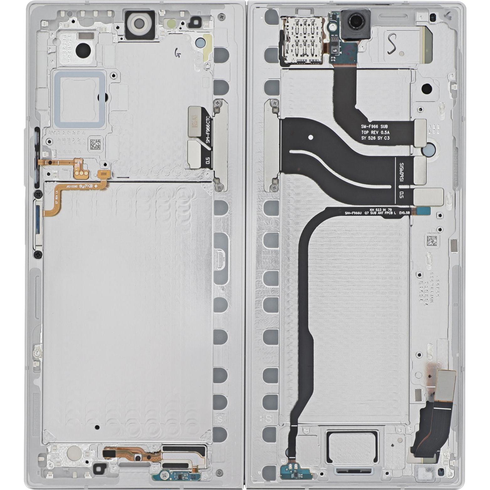 Samsung Original AMOLED Display mit Glas Service Pack Galaxy Z Fold7 (Display), Mobilgerät Ersatztei