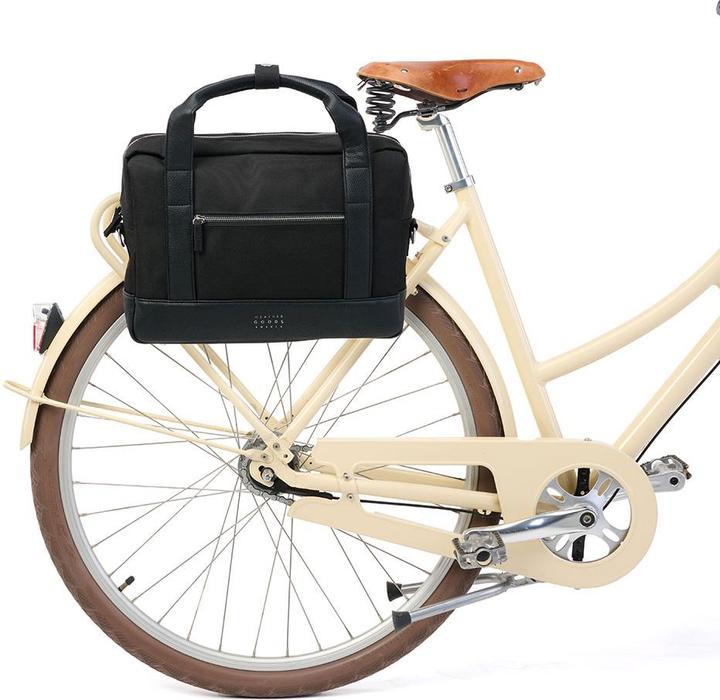 Produktbild Weathergoods URBAN Aktentasche Fahrradtasche 10L, Schwarz (10 l, Gepäckträgertasche)