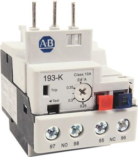 Image du produit Allen Bradley Bimetall-Überlastrelais 250... 400mA 690V Klasse 10A 1 Schliesser + 1 Öffner