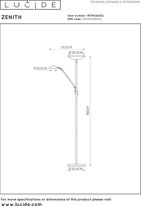 Produktbild Lucide Zenith (2180 lm)