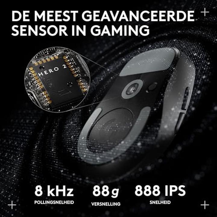 Actual product image Logitech Pro X Superlight 2 Dex (Wireless)
