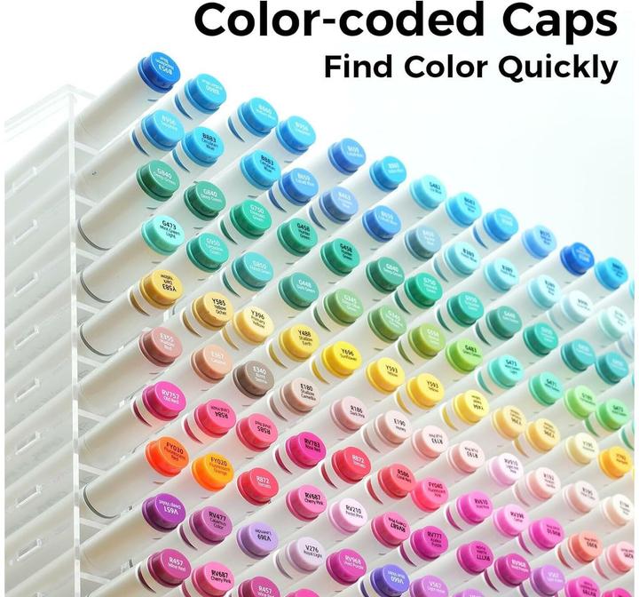 Image du produit Ohuhu Marqueurs d'art Oahu (Multicolore, 80 x)