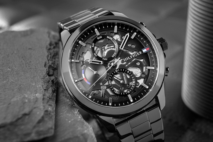 Actual product image Tommy Hilfiger Henry (Analogue wristwatch, 44 mm)