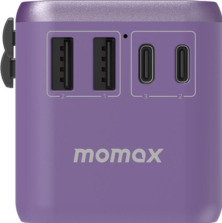 Produktbild Momax 1-World 65W GaN AC Travel Adaptor (65 W)