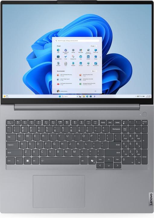 Produktbild Lenovo ThinkBook 16 G7 IML, Ultra 5-125U, 16.0˝ 1920x1200 WUXGA, UMA, 16GB, SSD 1TB, W11H, matný, 3y