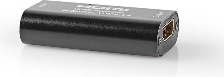 Actual product image Nedis HDMI T Repeater 40.0 m 4K@60Hz 18 Gbps Metal Anthracite (0.05 m, HDMI)