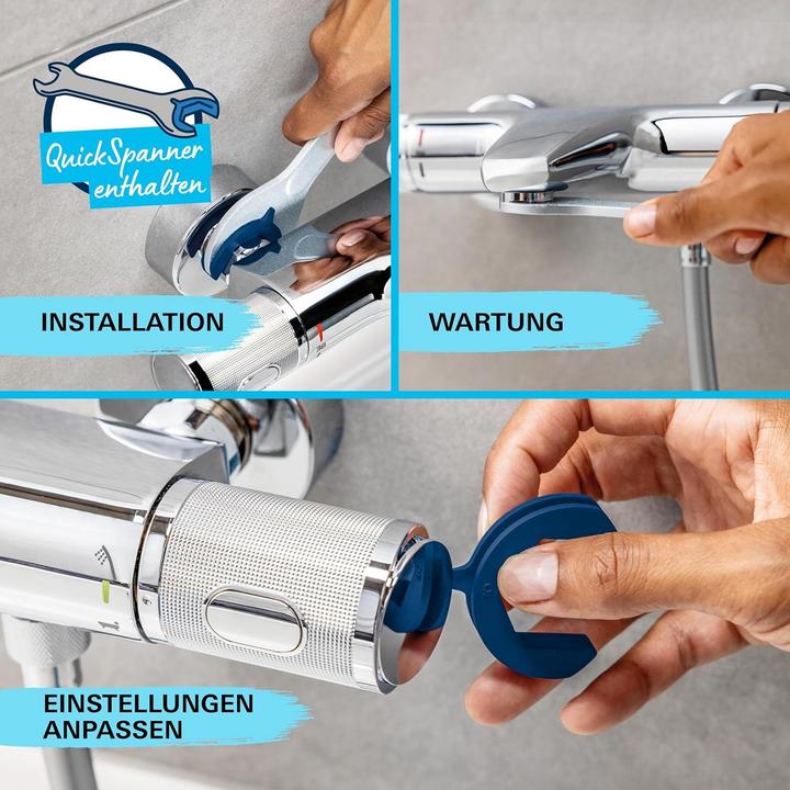 Produktbild Grohe Vitalio Start System 250 Duschsystem mit Thermostatbatterie und Vitalio Start 110 Handbrause, inkl.