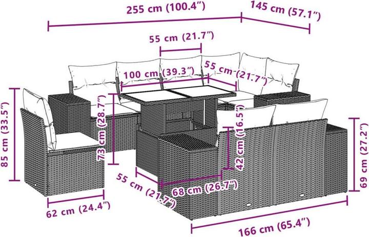 Produktbild vidaXL Camden