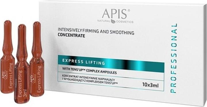 Immagine prodotto Apis Natural Cosmetics Apis Professional Ampoules Intensively Tightening And Smoothing With Tens Up Complex 10x3ml (30 ml)